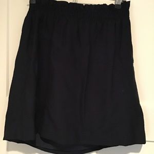 JCrew Navy Stretch Mini skirt - size 8